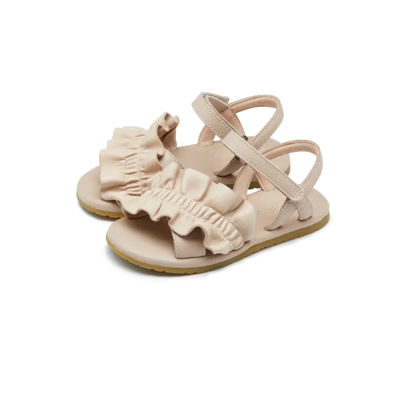 Fine Sandals | Light Rose Leather