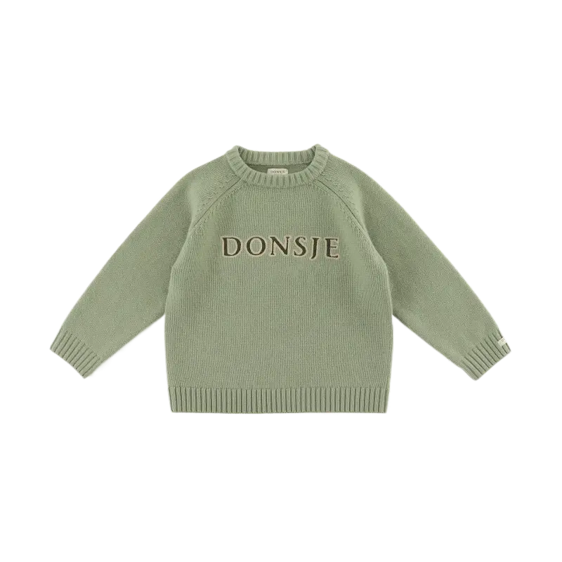 Fionn Merino Wool Sweater | Desert Green