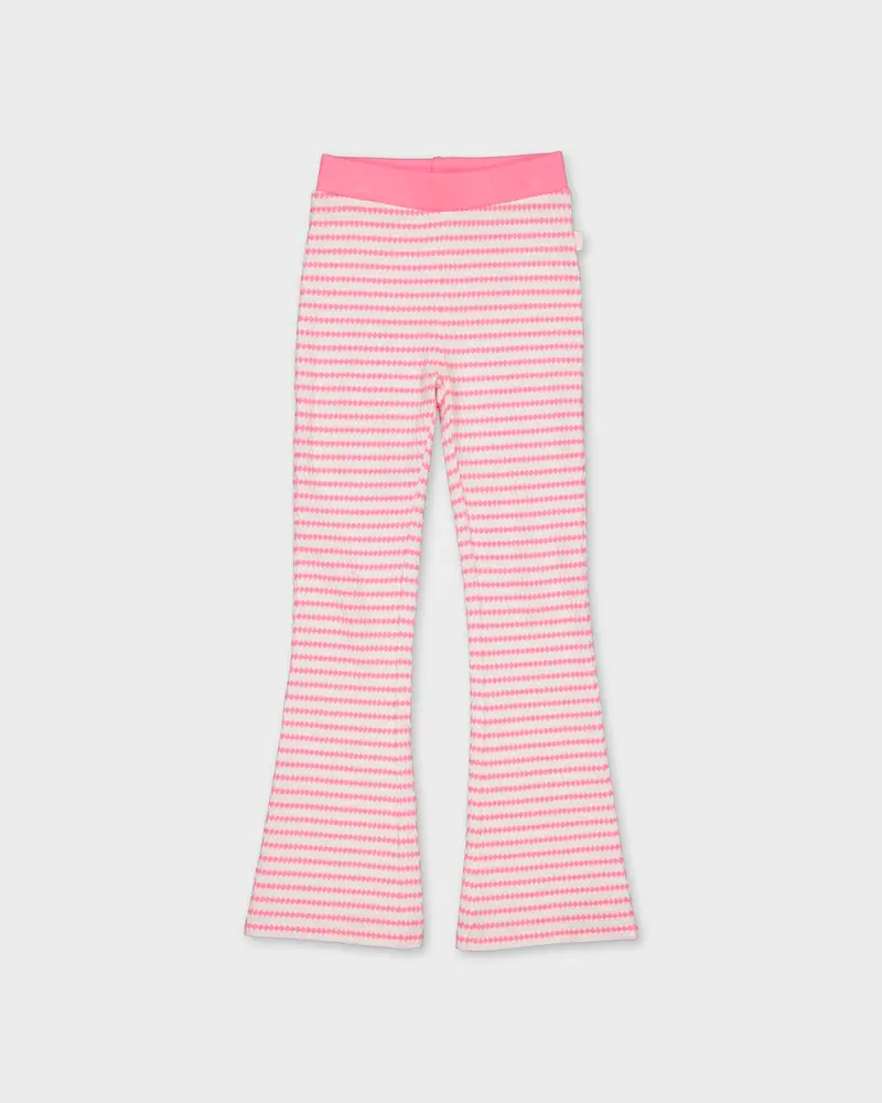 Flairbroek roze gestreept | Cherry Red