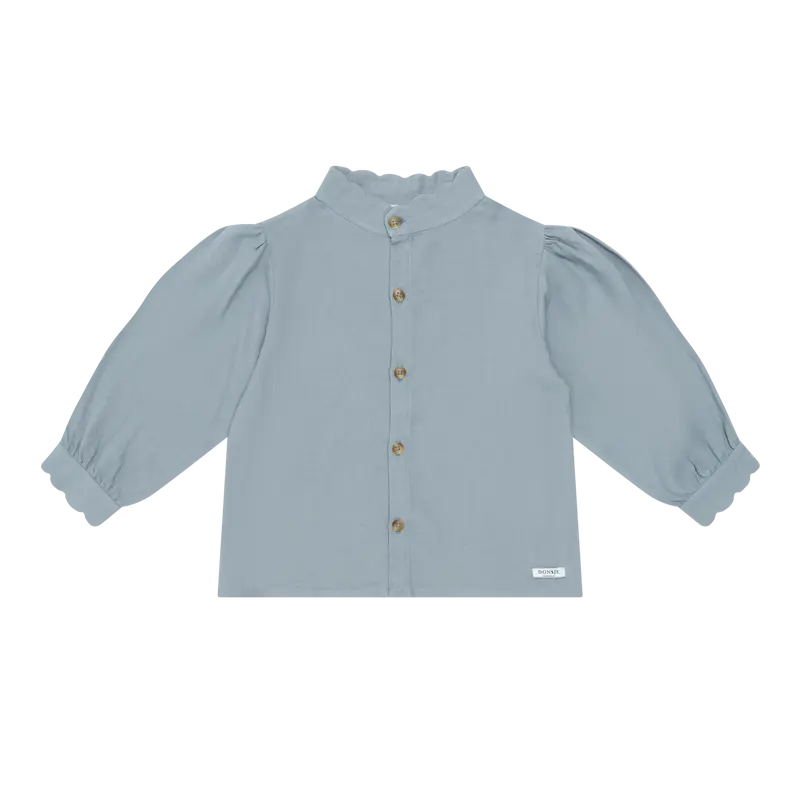 Flo Blouse | Foggy Blue
