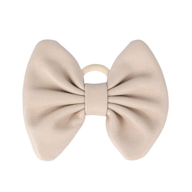 Floor Hair Tie | Light Rust Sheep Leather