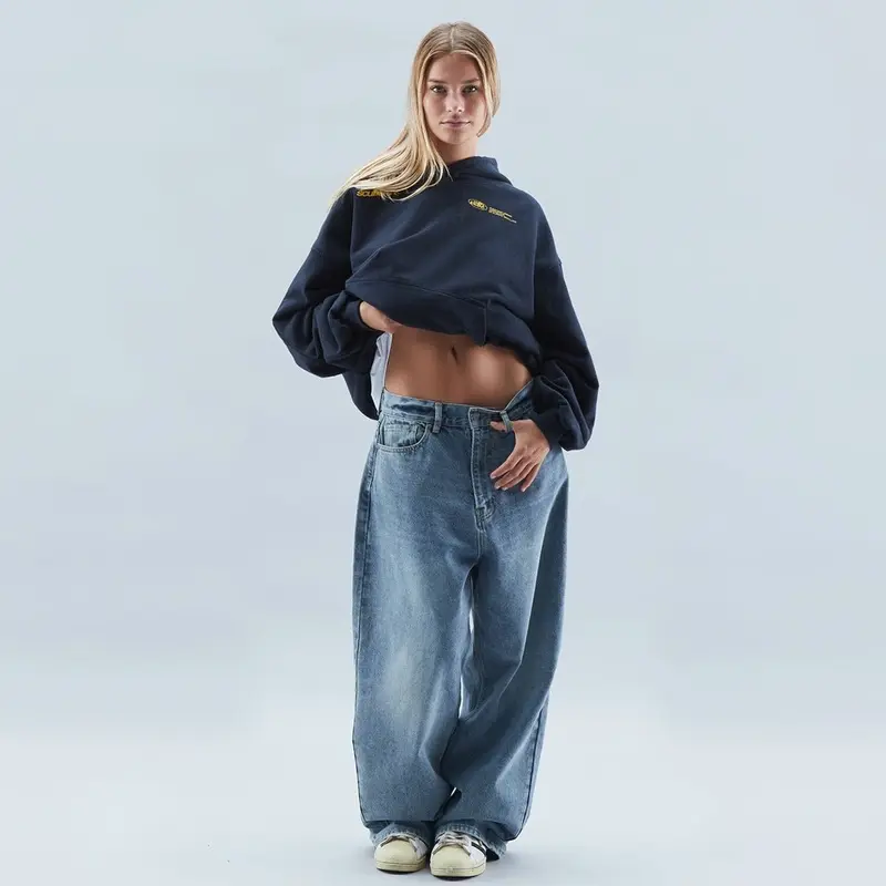 Florence | Moderner Oversize Fleece Hoodie