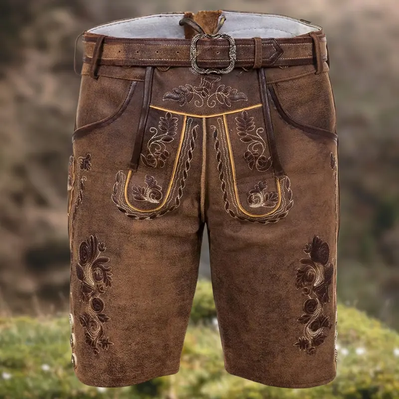 Florian | Herren Klassischer Schnitt Lederhose