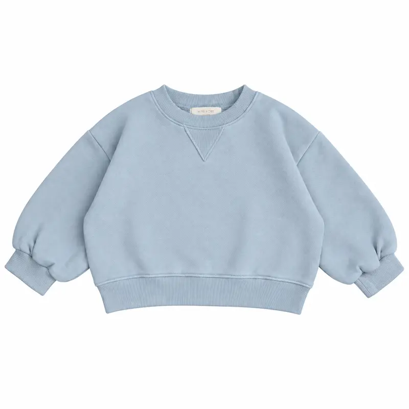 Frame Baby Sweatshirt Light Blue