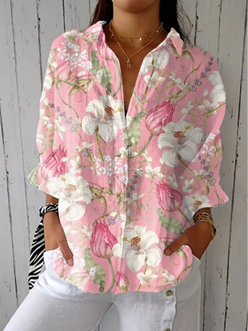 Frances | Elegante Bluse „Bloom“