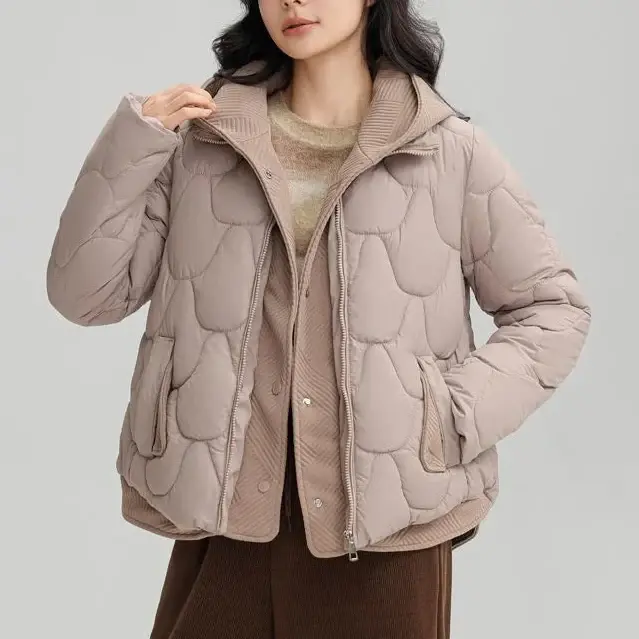 FrostHaven™ Steppjacke Mit Kuscheliger Kapuze