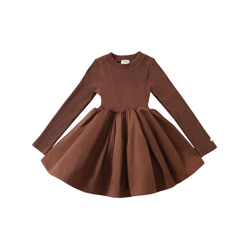 Furre Dress | Mahogany