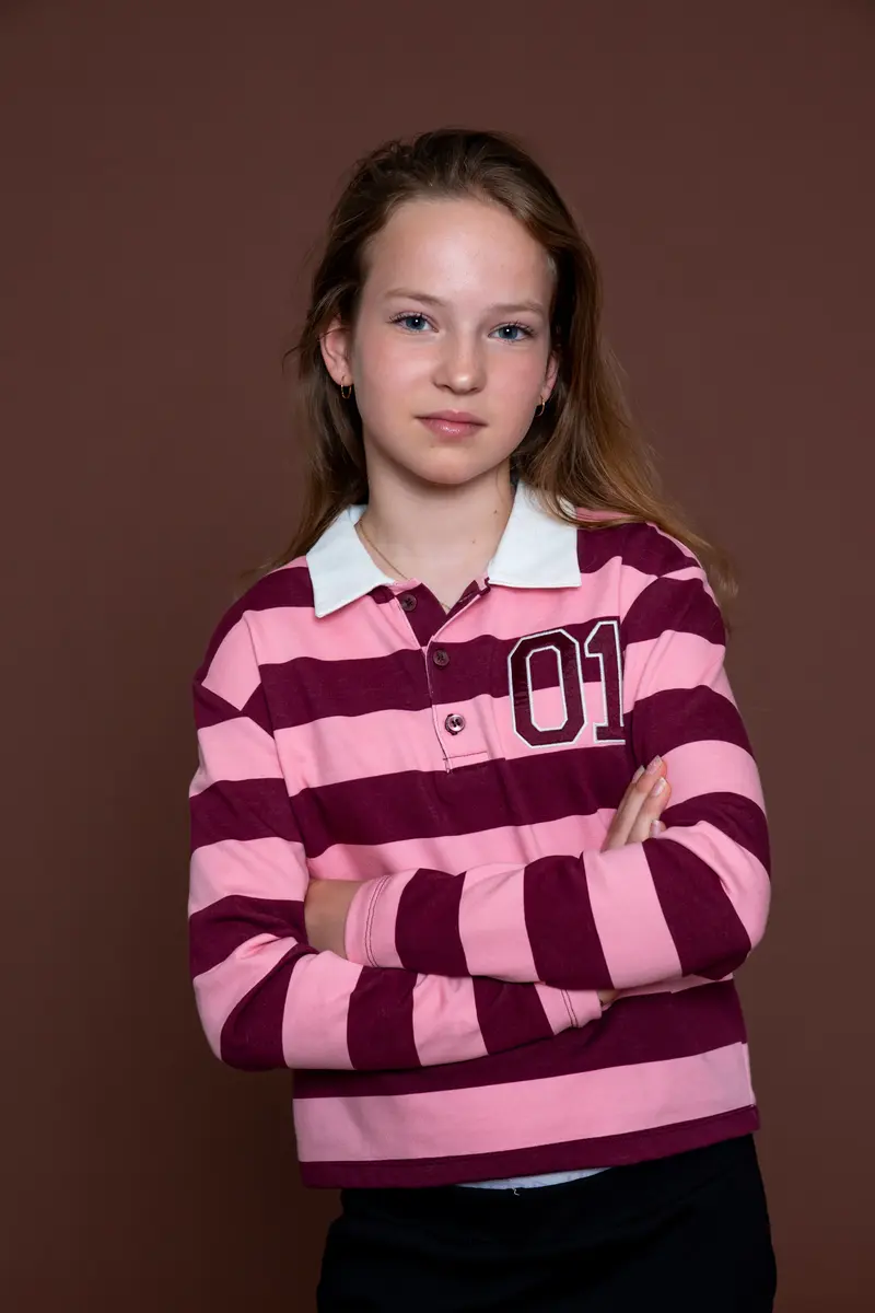 Geisha - Sweat striped with collar