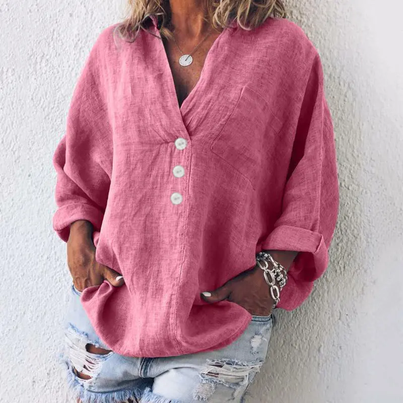 Genesis | V-Ausschnitt Oversized Top