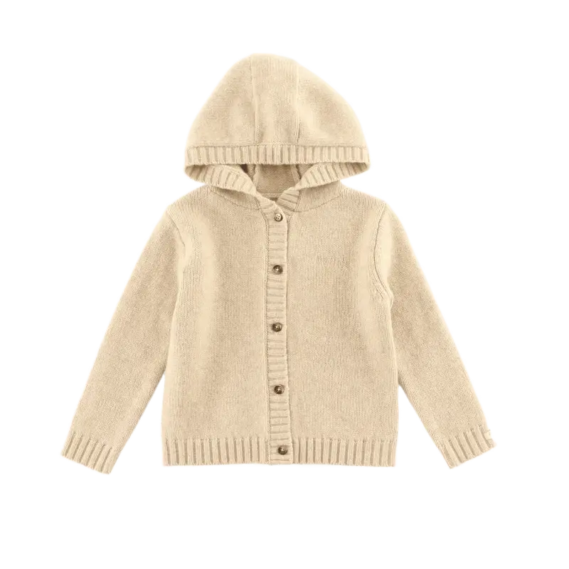 Gilane Merino Wool Cardigan | Biscotti Melange