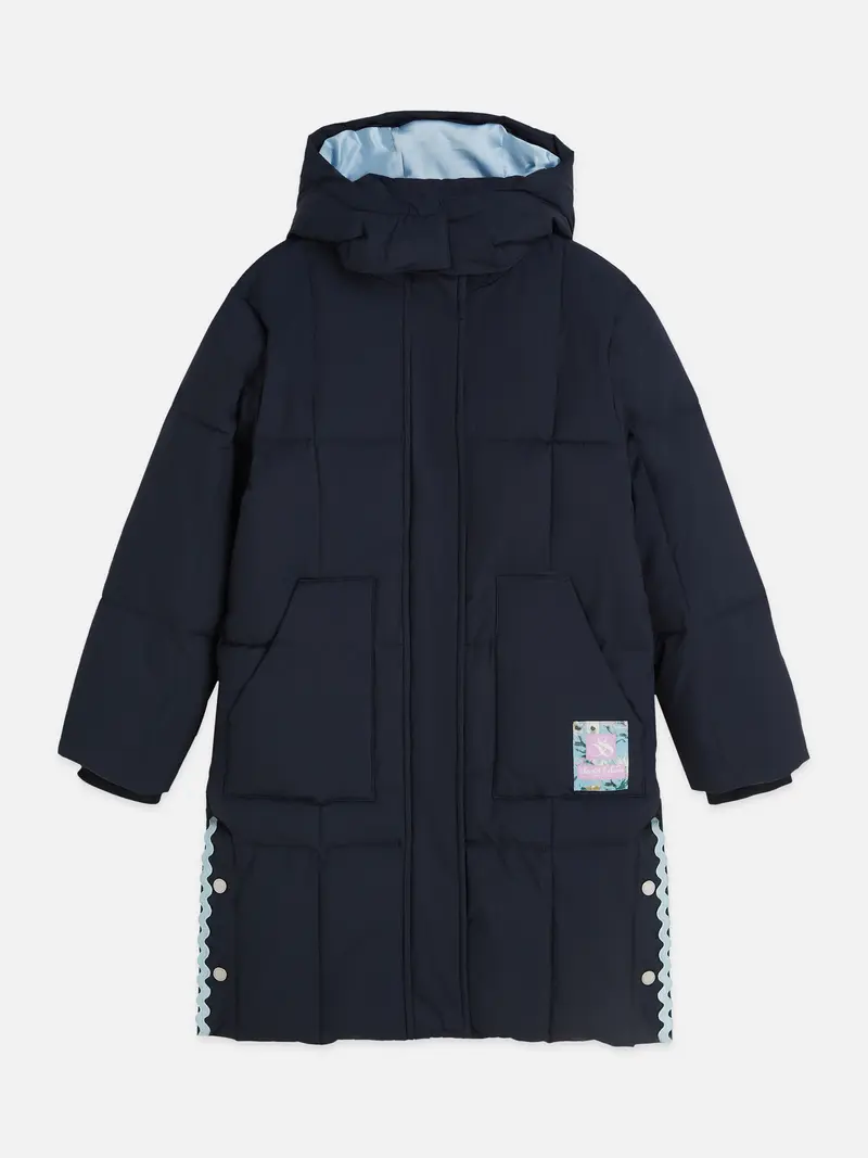Girls' Long Puffer Jacket