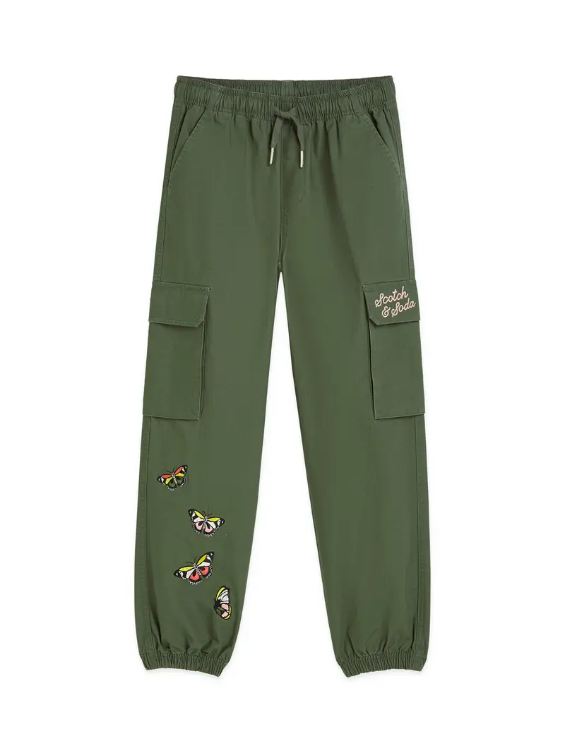 Girls' Pc Pocket Cargo Pull On Jogger
