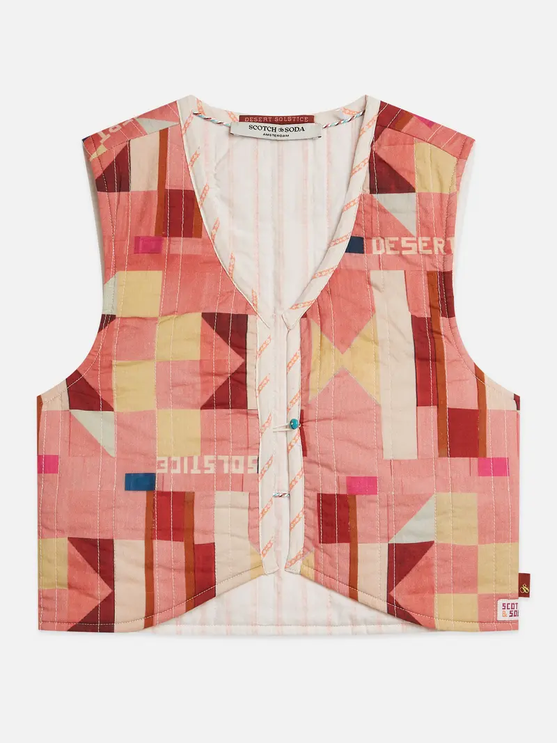 Girls' Reversible Gilet
