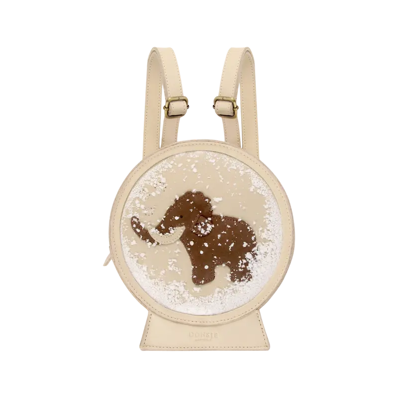 Globo Backpack | Mammoth | Cream Leather