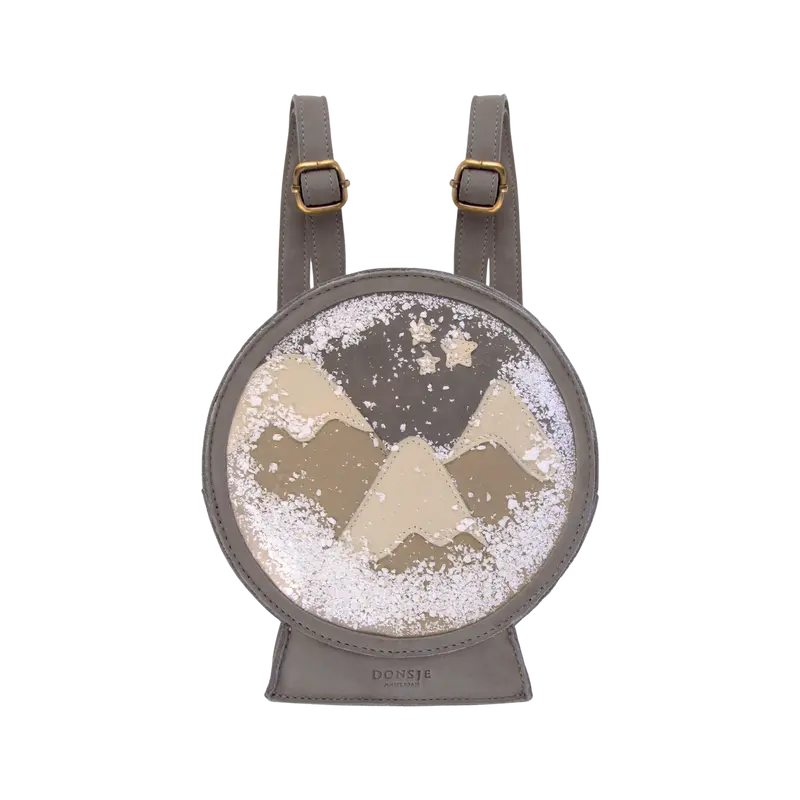 Globo Backpack | Snowy Mountains | Grey Nubuck