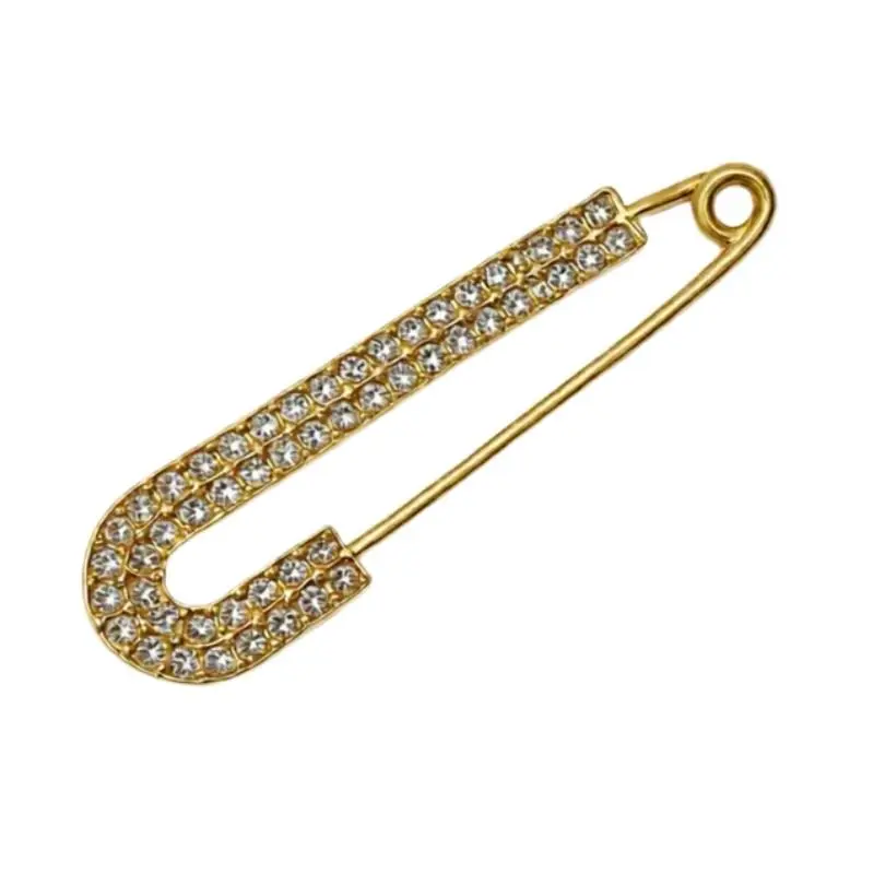 Gouden luxe glitter broche Vigga