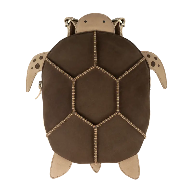 Gozo Backpack | Turtle | Chocolate Nubuck