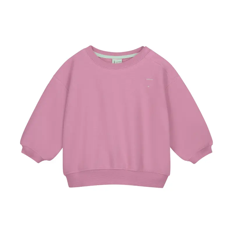Gray Label Baby Dropped Shoulder Sweater Bubblegum