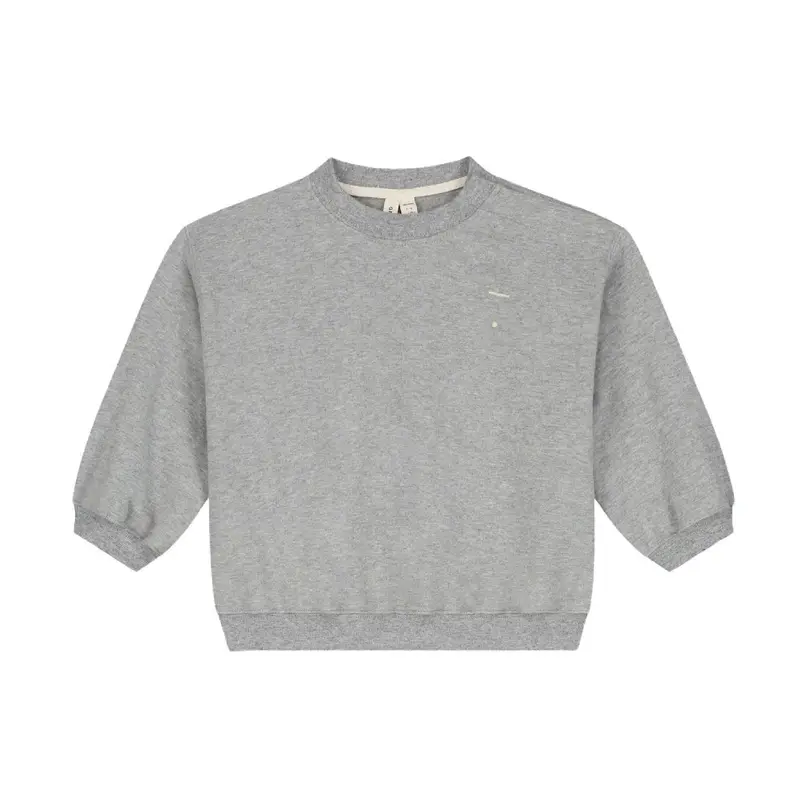Gray Label Baby Dropped Shoulder Sweater Grey Melange