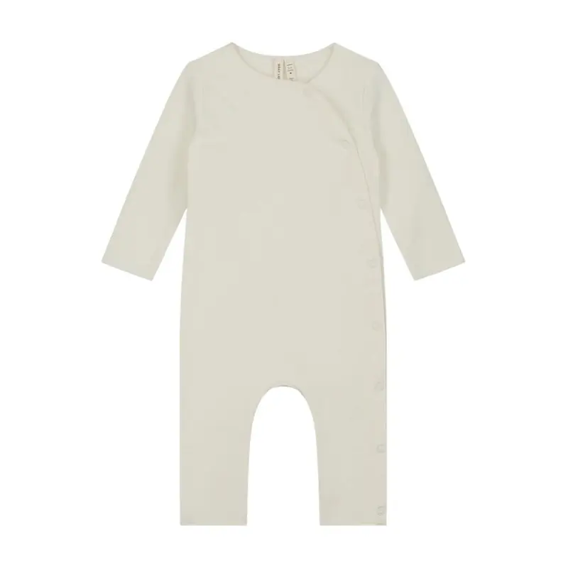 Gray Label Baby Suit with Snaps Cream