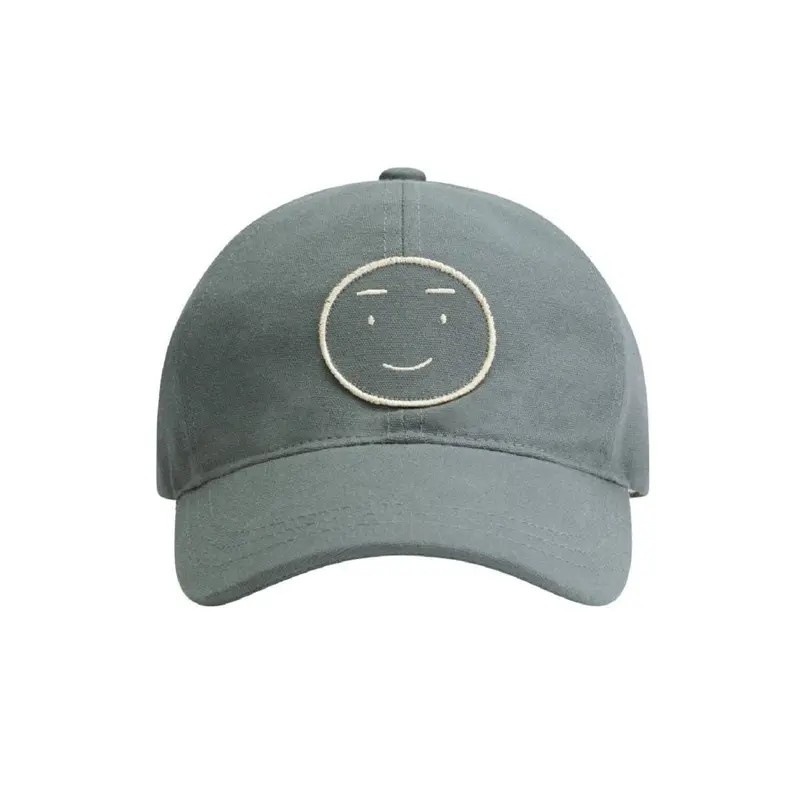 Gray Label Baseball Cap Blue Grey
