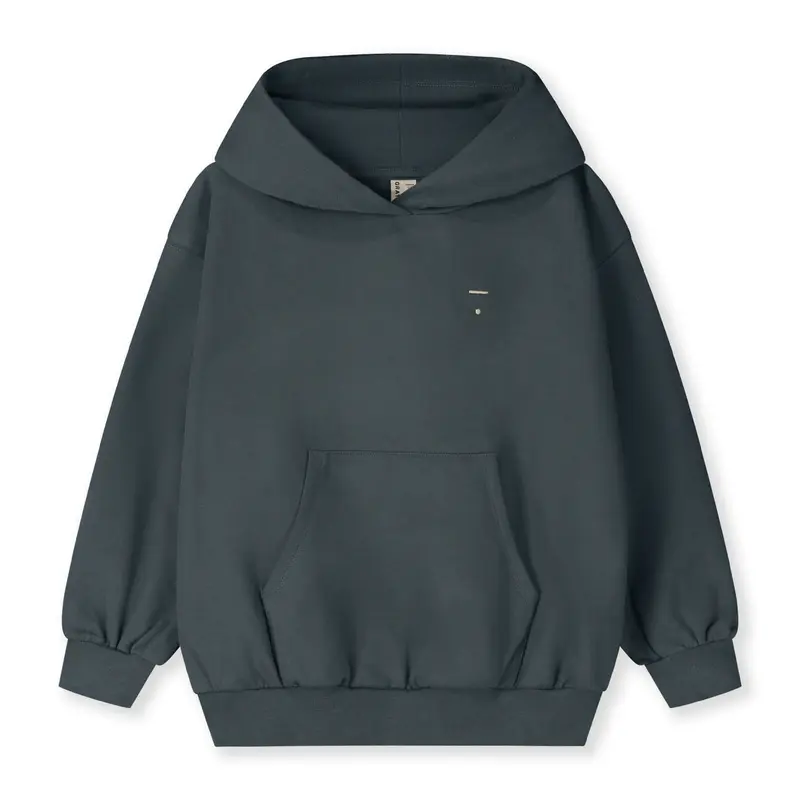 Gray Label Hoodie Blue Grey