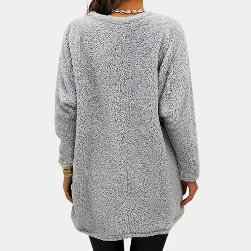 Greta | Gemütliches Und Lässiges Tunika Sweatshirt