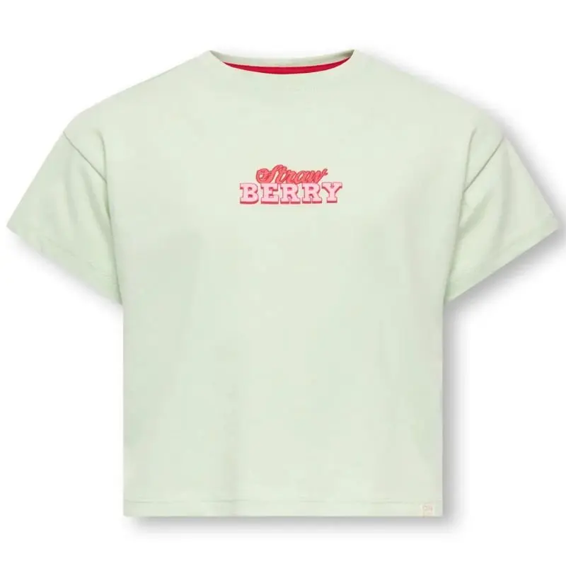 Groen regular fit t-shirt Belinda