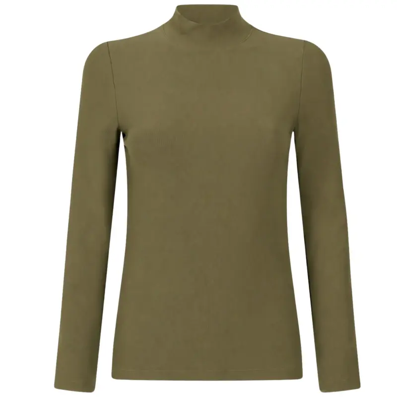 Groen tech travel col shirt Sela