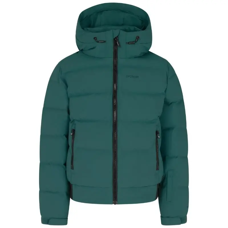 Groenblauwe Puffer snowjacket Eliny