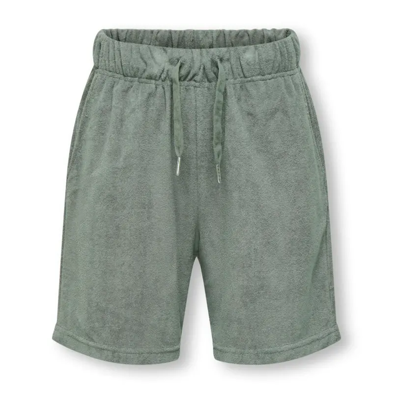 Groene regular fit short Tellas