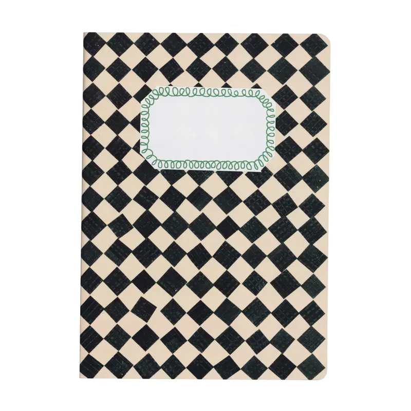 Hadley Chequered A5 Sketchbook