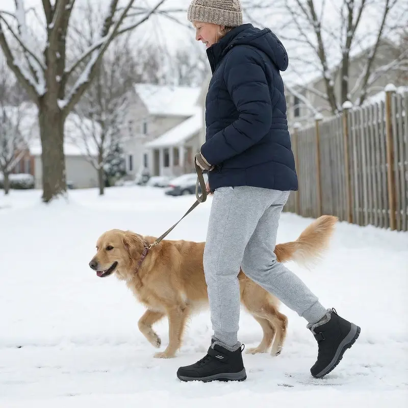 Halvena | Damen Wasserdichte Winterstiefel Gefüttert
