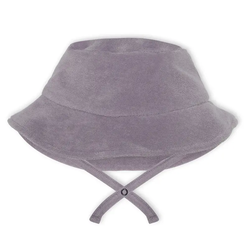 Hat Sun Frotté Grey Lavender