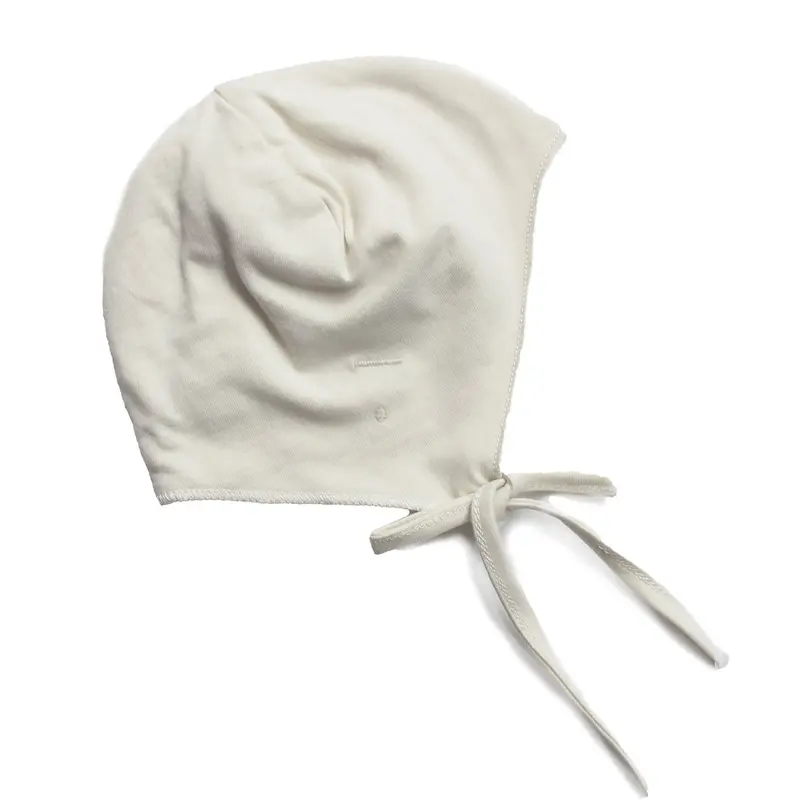Hat With Strings Cream
