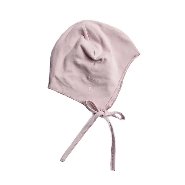 Hat With Strings Vintage Pink