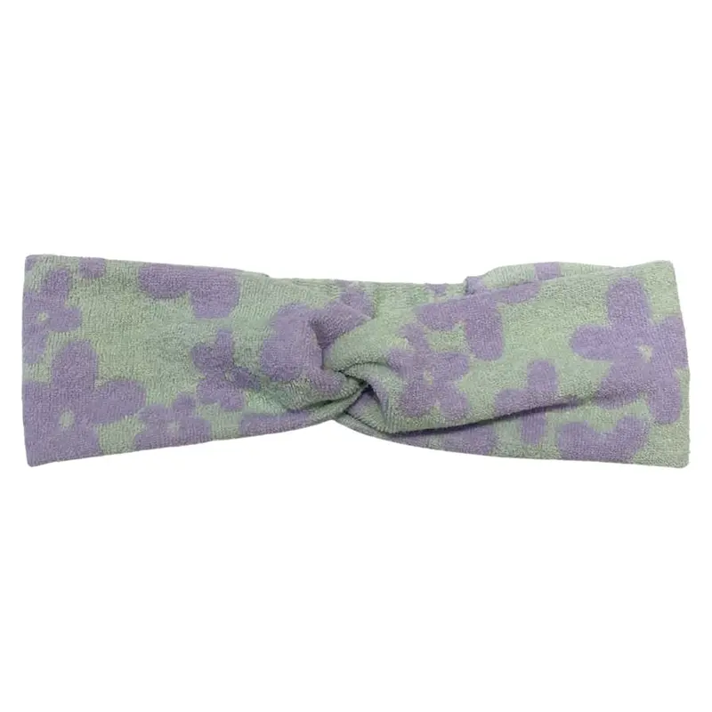 Headband Terry Towel Floral