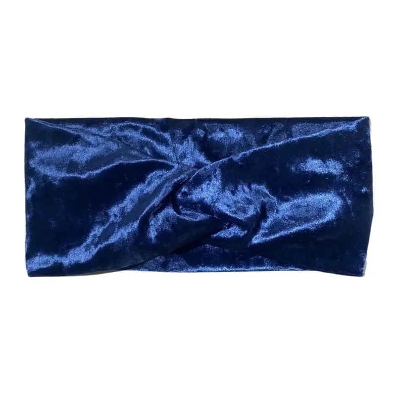 Headband Velvet Blue