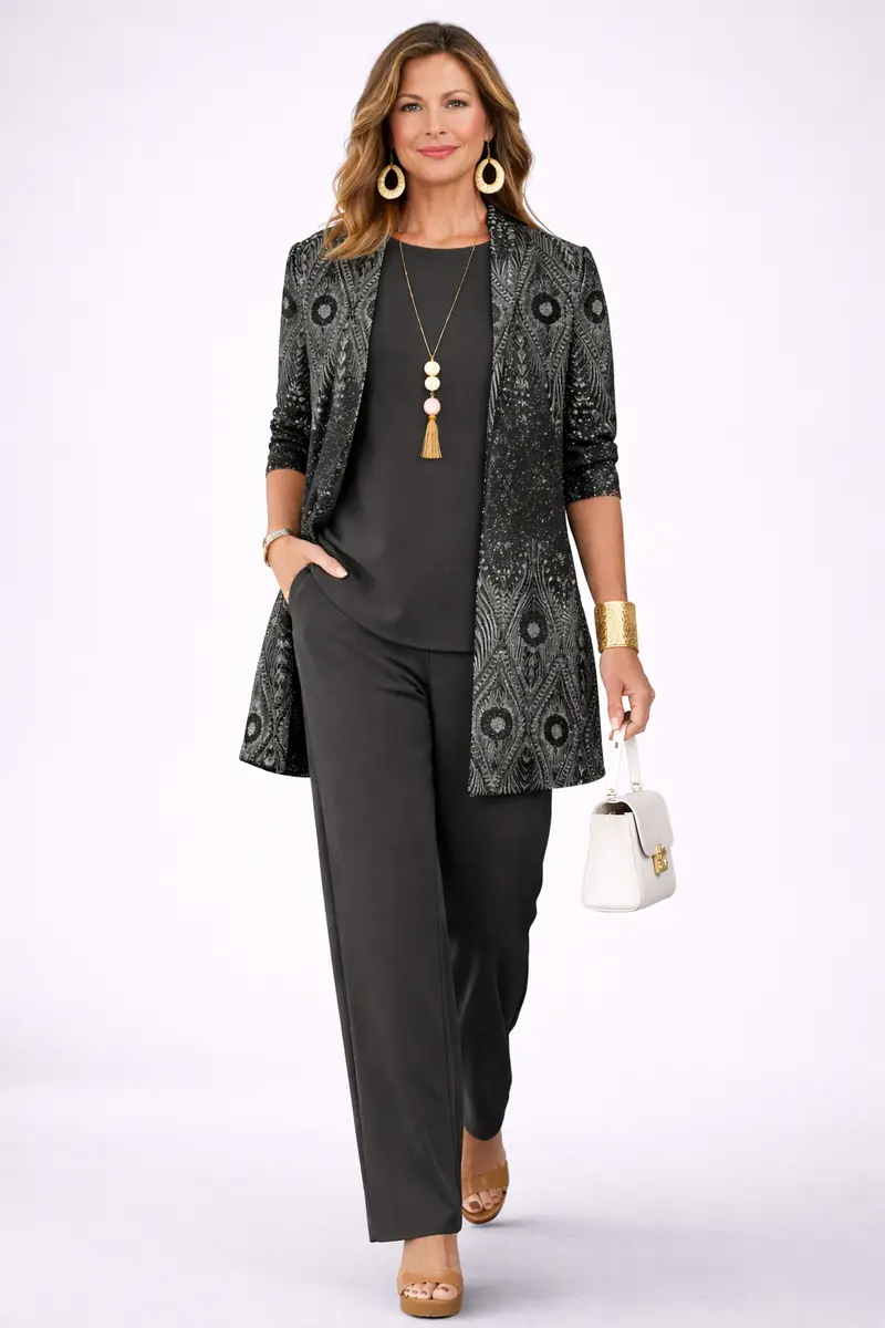 Hedley | Elegantes 3-teiliges Casual-Set