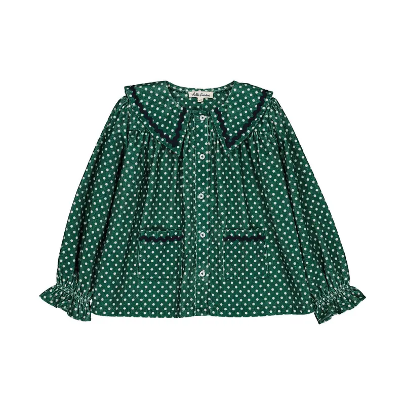 Hello Simone Flo Blouse Mint Dot