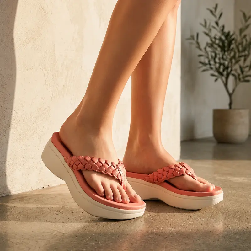 Henrietta | Stützende Keilsandalen mit anatomischer Sohle