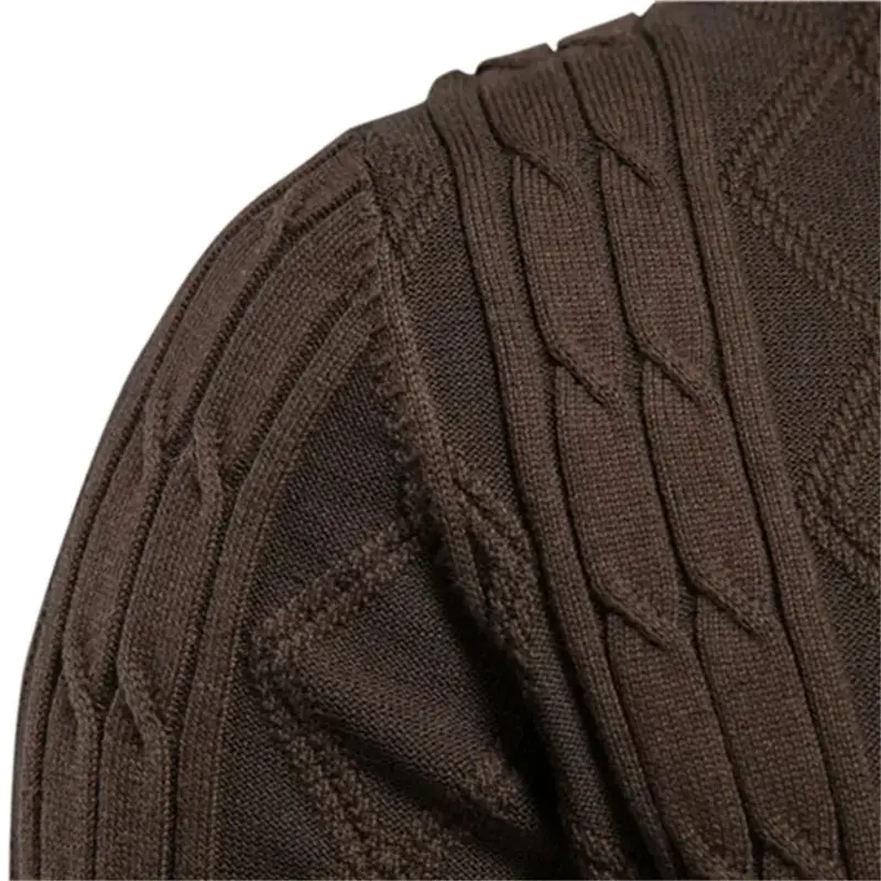 Herren-Cardigan mit Knopfleiste