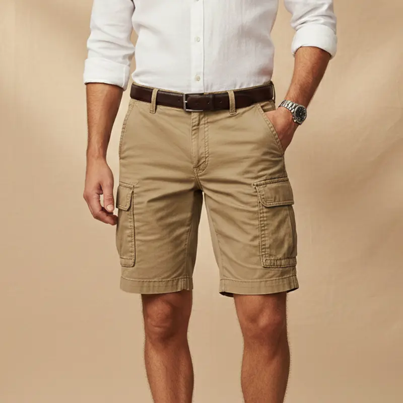 Herren-Cargoshorts mit Pattentaschen