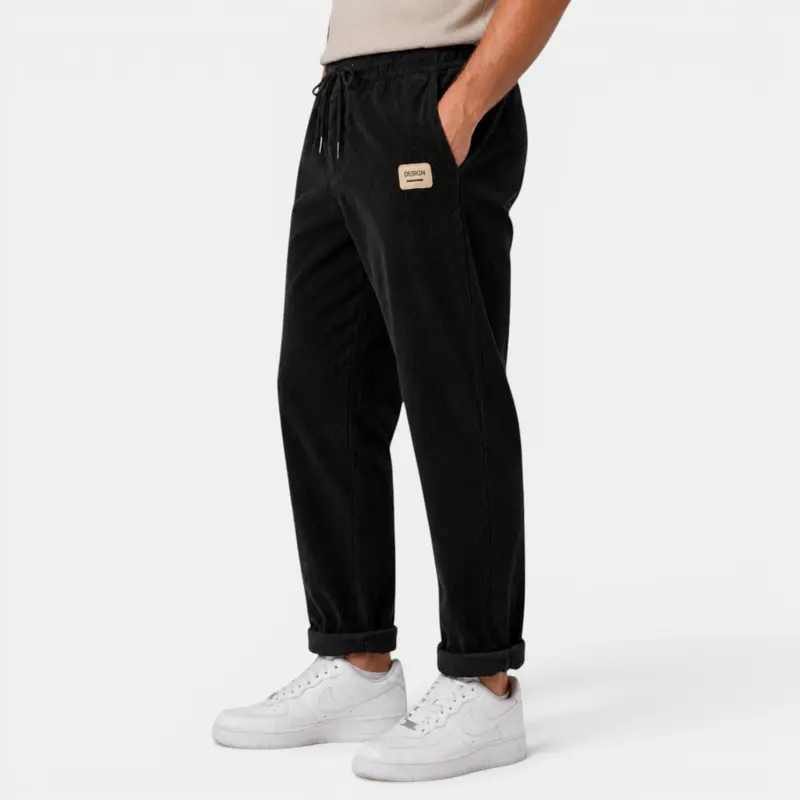 Herren-Cordhose mit geradem Bein