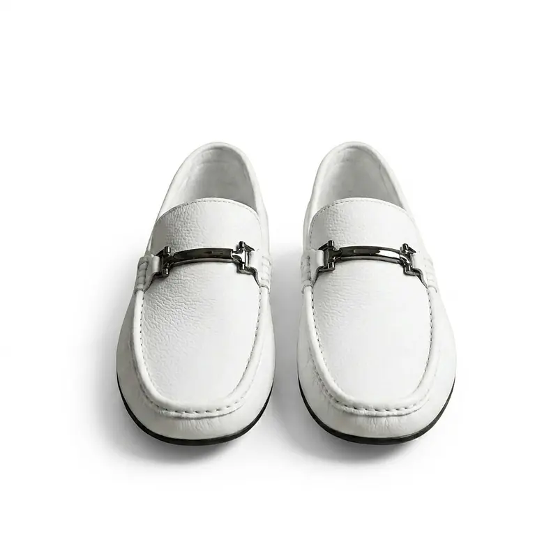 Herren-Loafer mit Metall-Detail