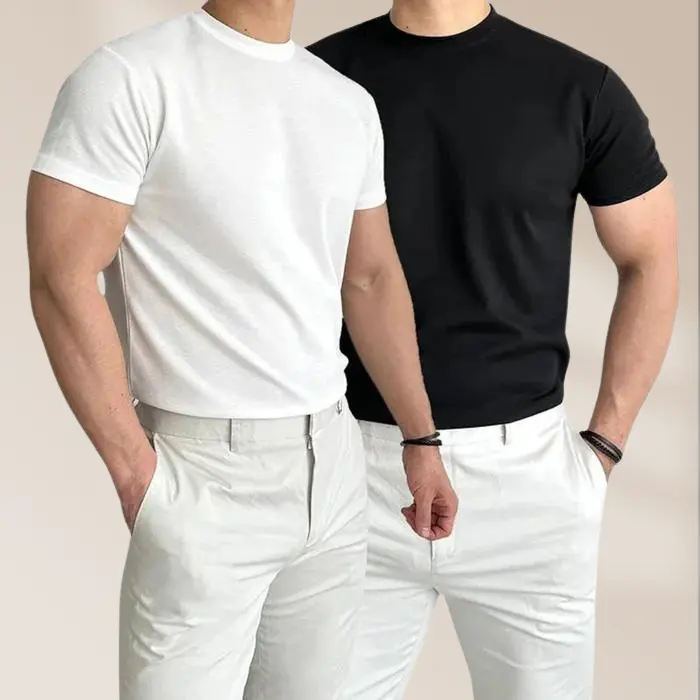 Herren Perfekt sitzende T-Shirt kurzarm