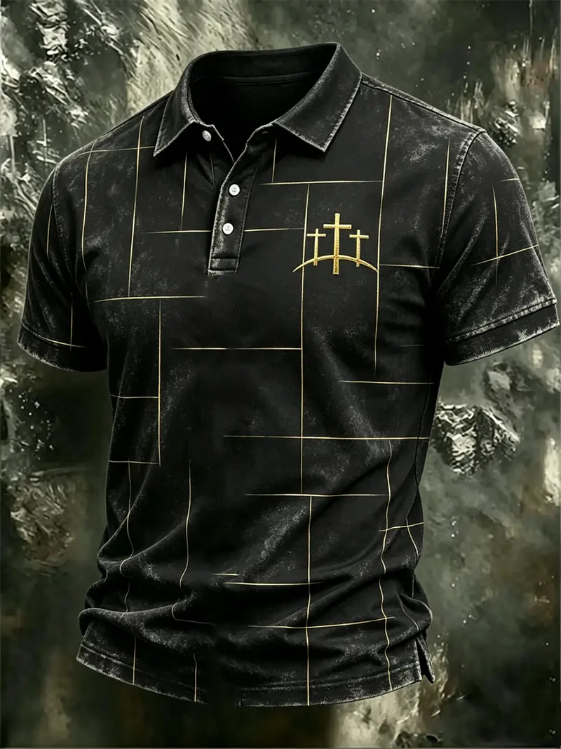 Herren-Poloshirt aus Baumwolle
