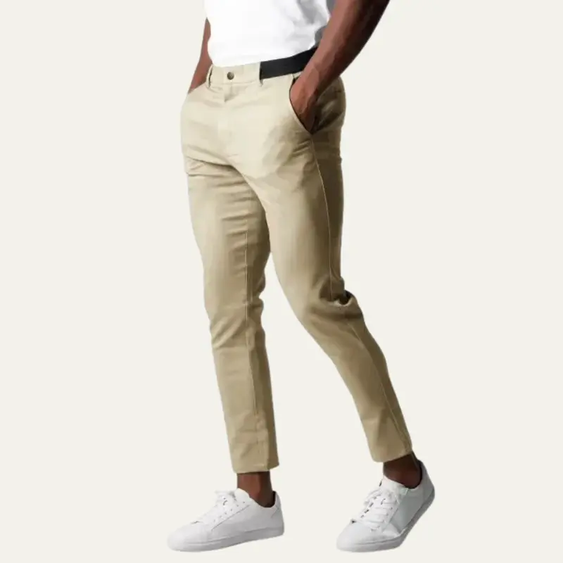 Herren Slim Fit Chino-Hose