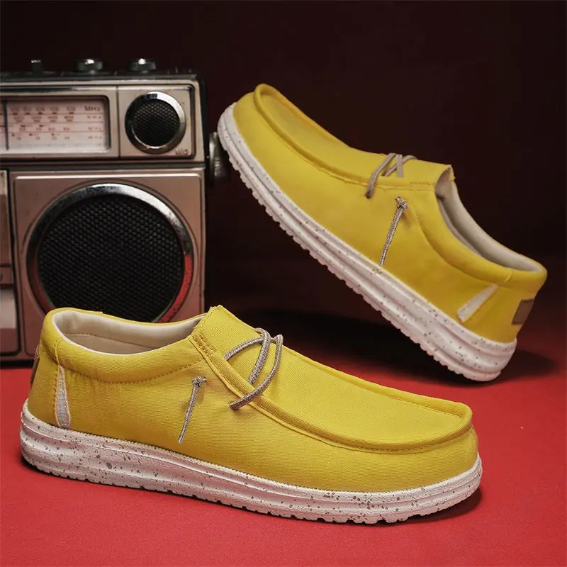 Herren-Slipper mit gesprenkelter Sohle
