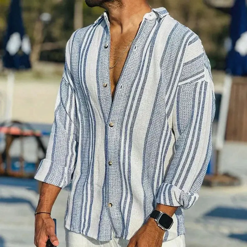 Herren Vintage Hemd | Langarm